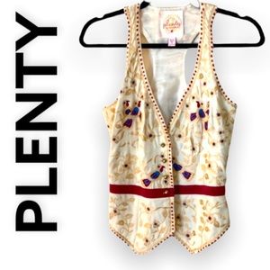 Plenty Silk vest size 8